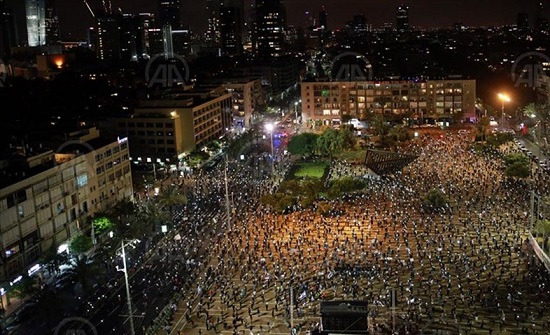 للمرة الأولى.. إسرائيليون يتظاهرون ضد مخطط ضم أراض فلسطينية