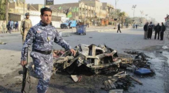 قتلى وجرحى بتفجير انتحاري في مدينة النجف العراقية قتلى وجرحى بتفجير انتحاري في مدينة النجف العراقية