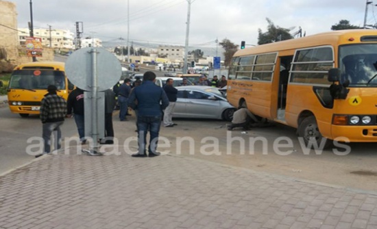 بالصور: وفاة شخص وإصابة آخرين في حادثين مختلفين بجرش