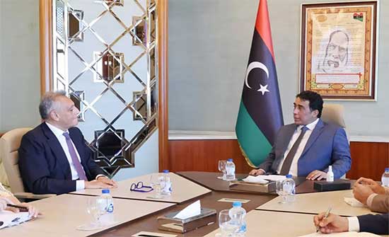 المنفي يجدد التزامه بإجراء الانتخابات البرلمانية والرئاسية في ليبيا