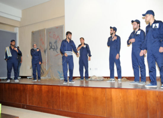 "معتقل في زنزانتي" بالجامعة الألمانية الأردنية