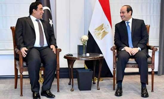 أزمة ليبيا.. السيسي يؤكد للمنفي دعم مصر لمسار التسوية أزمة ليبيا.. السيسي يؤكد للمنفي دعم مصر لمسار التسوية