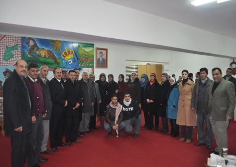 جامعة إربد الأهلية تحتفل بعيد ميلاد  الملك  