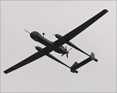 تحطم أحدث طائرة إسرائيلية بدون طيار 