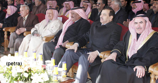 الرعود يرعى احتفال عشائر الشوابكة بعيد ميلاد الملك الرعود يرعى احتفال عشائر الشوابكة بعيد ميلاد الملك