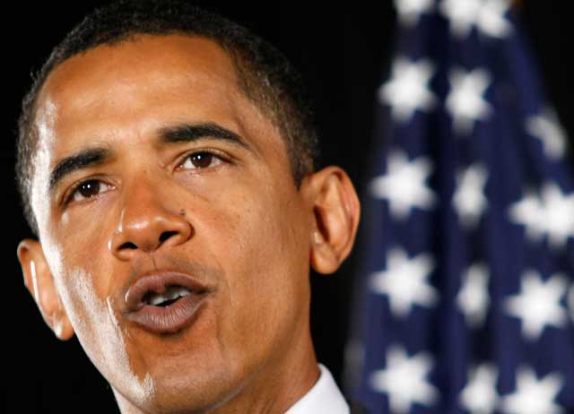 أوباما: سياسة بشار الإجرامية تدل على انهياره وضعفه
