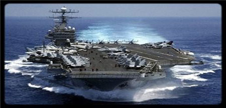 حاملة طائرات امريكية تستعد لنزاع محتمل في منطقة الخليج