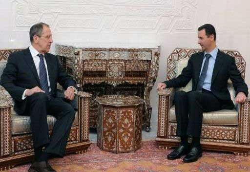 لافروف يقول ان لقاء الاسد مفيدا جدا 