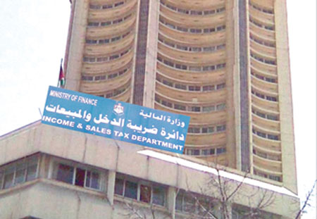 تحصيلات الدخل والمبيعات ترتفع 5% في كانون الثاني الماضي