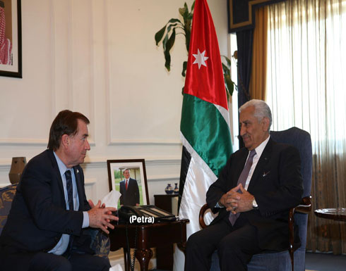 النسور يلتقي رئيس لجنة العلاقات الخارجية في الكونجرس الاميركي