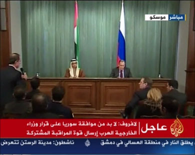 تحفظ روسي وتحرك أممي حول سوريا 