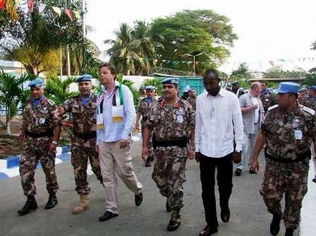 كتيبة حفظ السلام الاردنية في ساحل العاج تحتفل بذكرى المولد النبوي