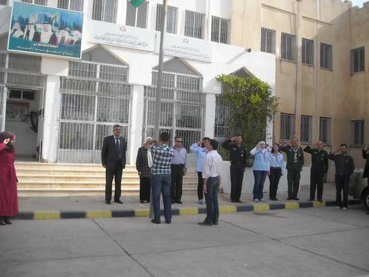 انطلاق مبادرة شركتنا في مدرسة الاميرة عائشة بعجلون