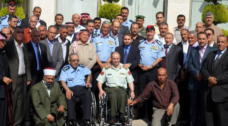 بحث سبل التعاون بين الهاشمية للمصابين العسكريين ووزارة الشباب والرياضة 