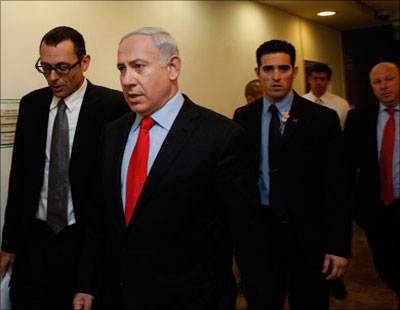 نتنياهو بقبرص لأول مرة