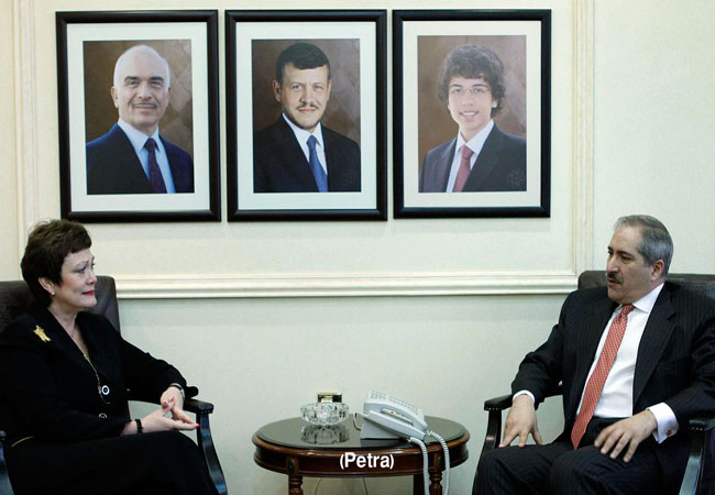 جوده يلتقي مسؤولة في الخارجية الاميركية 