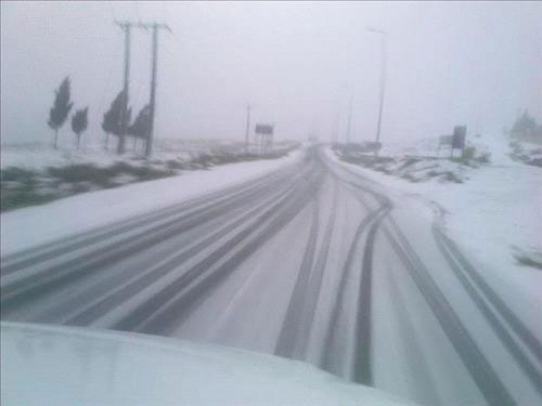 جميع الطرق بالمملكة سالكة باستثناء رأس النقب والمسير بحذر شديد  