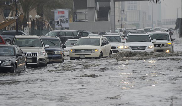 رأس منيف تسجل أعلى كمية هطول للأمطار في المنخفض الأخير  
