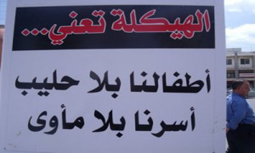 موظفو مياه بني كنانة يواصلون توقفهم عن العمل موظفو مياه بني كنانة يواصلون توقفهم عن العمل