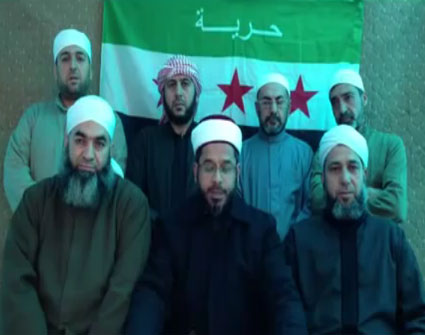 انشقاق دفعة جديدة من علماء سوريا ( 4 اشرطة فيديو ) انشقاق دفعة جديدة من علماء سوريا ( 4 اشرطة فيديو )