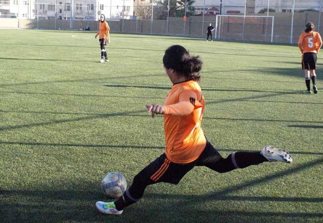 دورة تدريبية للسيدات بكرة القدم باشراف الاتحاد النرويجي  