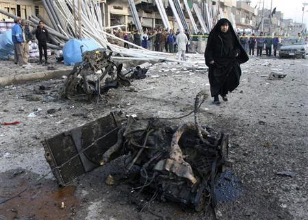 مقتل 15 على الاقل في انفجارات بوسط بغداد