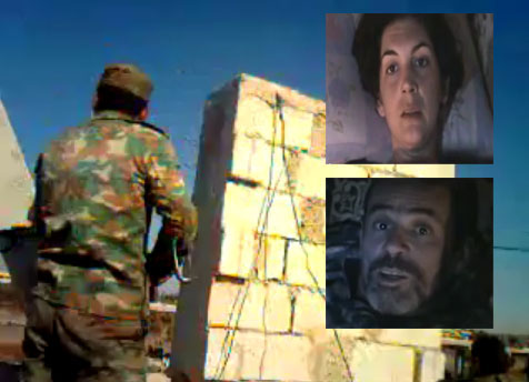 صحفيون اجانب جرحى يستغيثون من بابا عمرو ( 6 اشرطة فيديو )