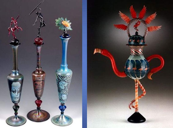فن المصنوعات الزجاجية ( صور )