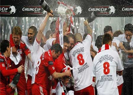 ليفربول يحرز لقبه الثامن بكأس رابطة الأندية الإنجليزية 