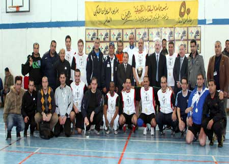 لقاء ودي بين الديوان  الملكي وجامعة البلقاء التطبيقية  في خماسي قدم