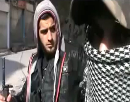 الجيش الحر ينقذ مسيحيين عذبهم الشبيحة ( اخر احداث سوريا - 6 اشرطة فيديو ) 