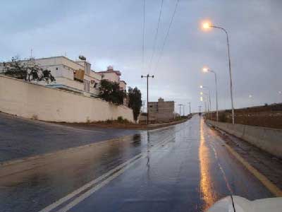الطرق الخارجية بالمملكة سالكة  