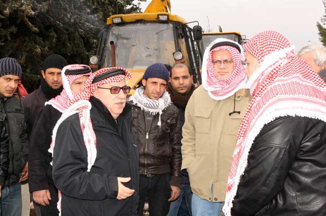 الكسبي يتفقد طريق مطار الملكة علياء الدولي الكسبي يتفقد طريق مطار الملكة علياء الدولي