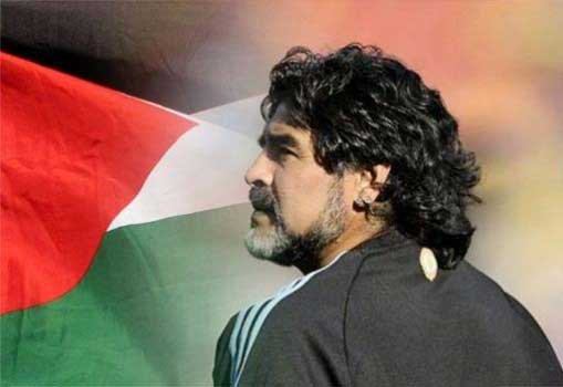 إسرائيليون يكيلون الشتائم لمارادونا بعد تأييده لفلسطين إسرائيليون يكيلون الشتائم لمارادونا بعد تأييده لفلسطين