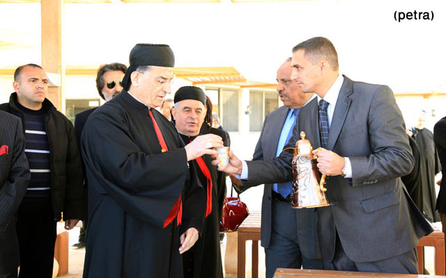 البطريرك الراعي يزور موقع ام الرصاص الاثري البطريرك الراعي يزور موقع ام الرصاص الاثري