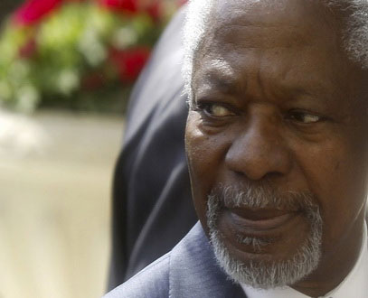 الأسد يؤكد لعنان أن "أي حوار سياسي سيخفق"