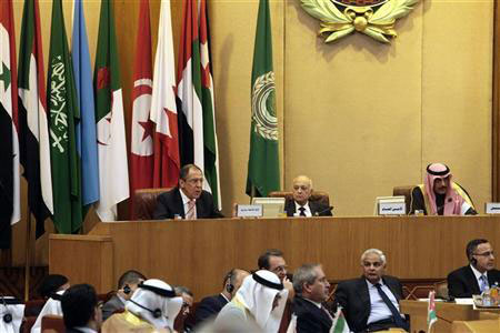 وزراء الخارجية العرب يطالبون روسيا بمساعدتهم في أزمة سوريا