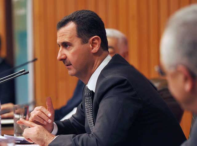 الأسد يدعو لانتخابات عامة في 7 ايار