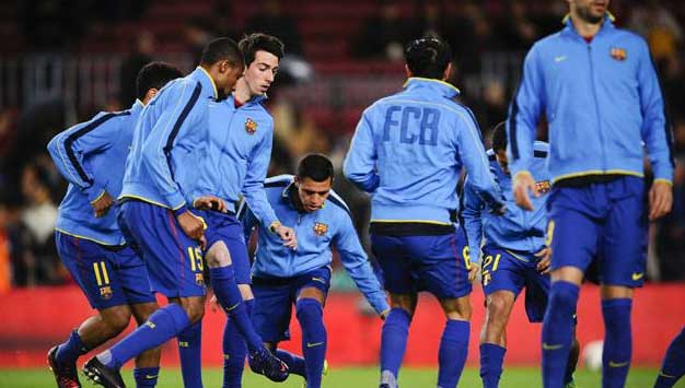 الاعلام السوري يتهم فريق برشلونة بالتآمر على الأسد الاعلام السوري يتهم فريق برشلونة بالتآمر على الأسد