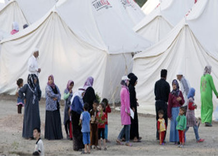 اعداد اللاجئين الفارين من سوريا ترتفع الى 39 الف شخص وأمريكا تسمح للسوريين على أراضيها بالبقاء