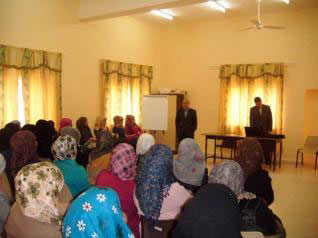 دورة تدريبية لهيئة كلنا الاردن في الباعج 