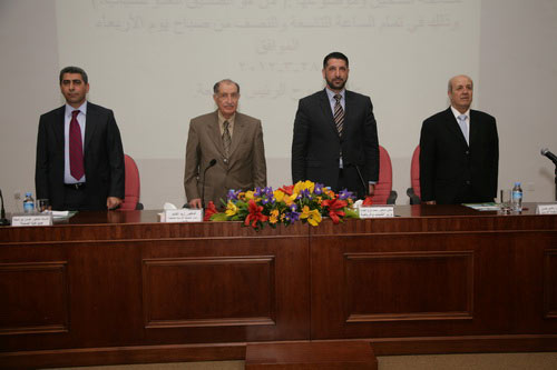 القضاة يرعى ندوة " من هو الصديق العدو للشباب " في جامعة الزيتونة 