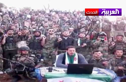 الجيش السوري الحر يعلن تشكيل قيادة مشتركة