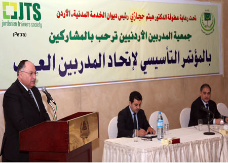 فوز الاردن برئاسة اتحاد المدربين العرب 