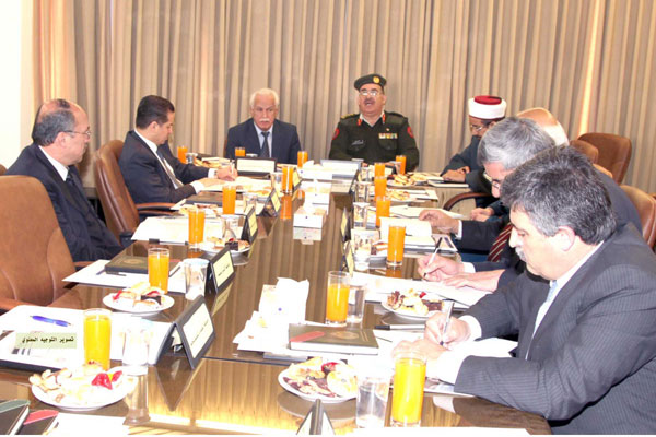 لجنة تدريس علوم وتكنولوجيا الفضاء تجتمع في المركز الجغرافي الملكي الأردني