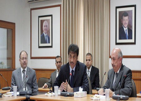 وزير التربية الليبي يزور المركز الوطني لتنمية الموارد البشرية 