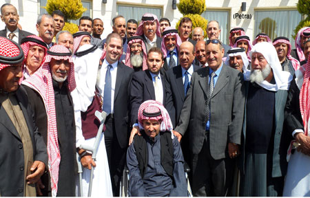 الامير مرعد يرعى حفلا تكريميا لمصابي المحاربين القدماء 