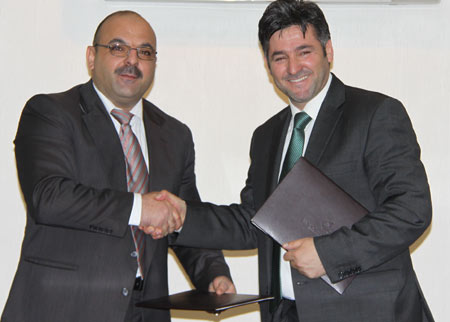 مذكرة تفاهم  بين الجامعة الالمانية الاردنية والعدسة الماسية للتدريب والاستشارات الإعلامية