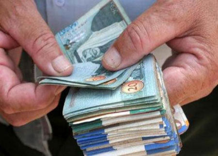 641 مليون دينار تحصيلات ضريبة الدخل والمبيعات في الربع الاول 
