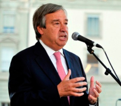 المفوض السامي لشؤون اللاجئين السوريين انطونيوا غوتيرس يزور الاردن الثلاثاء